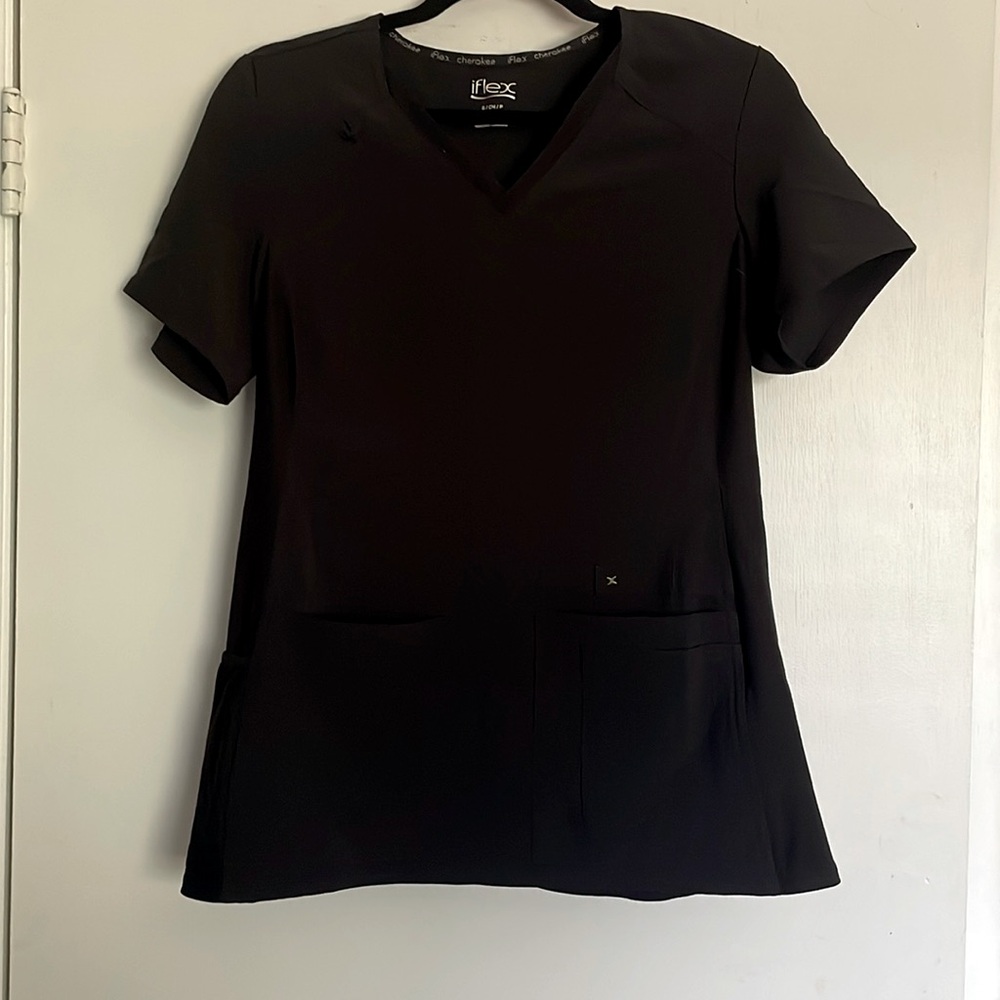 Cherokee iflex Black Scrub Set Small